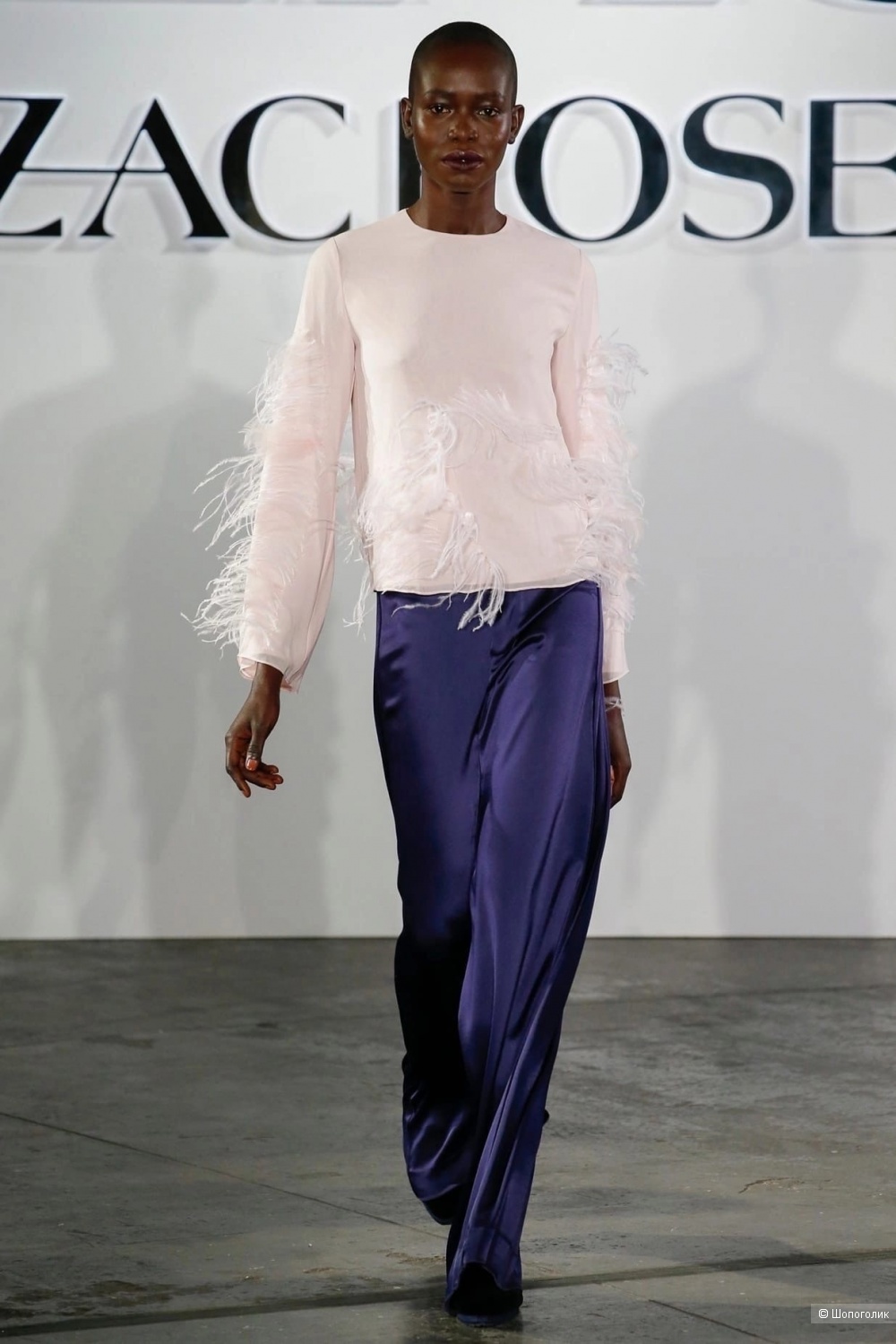 Блуза с показа Zac Posen S