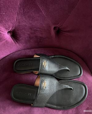 Шлепки coach 11р на 41