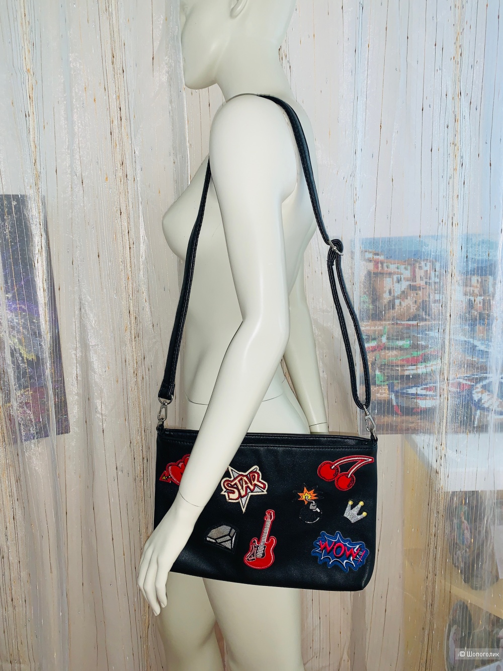 Клатч папка бренд Mohito