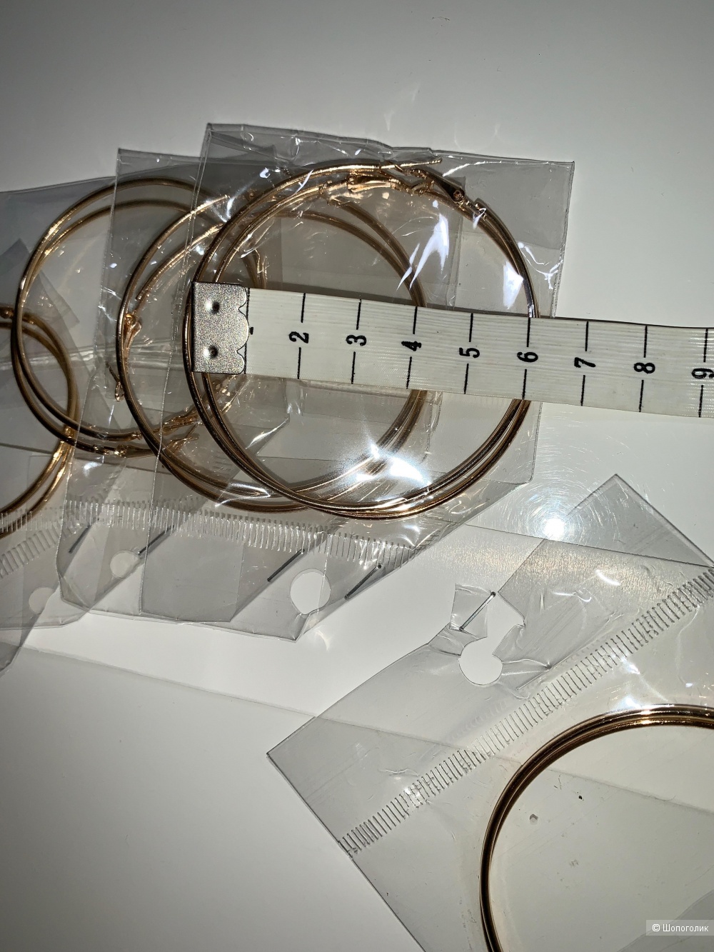 Серьги конго Shein