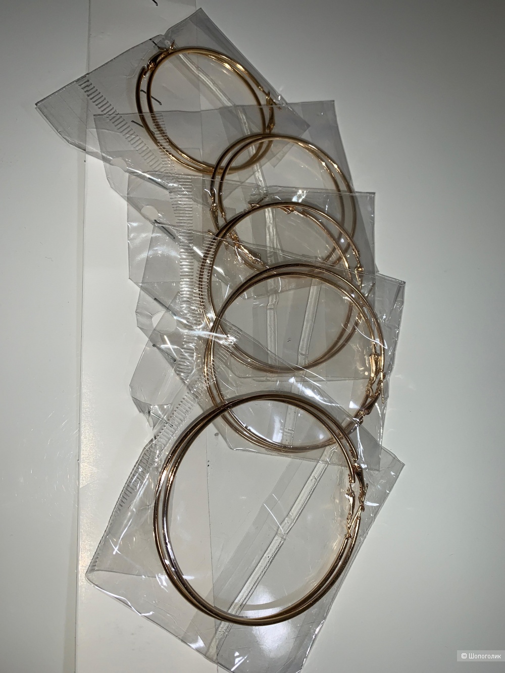 Серьги конго Shein