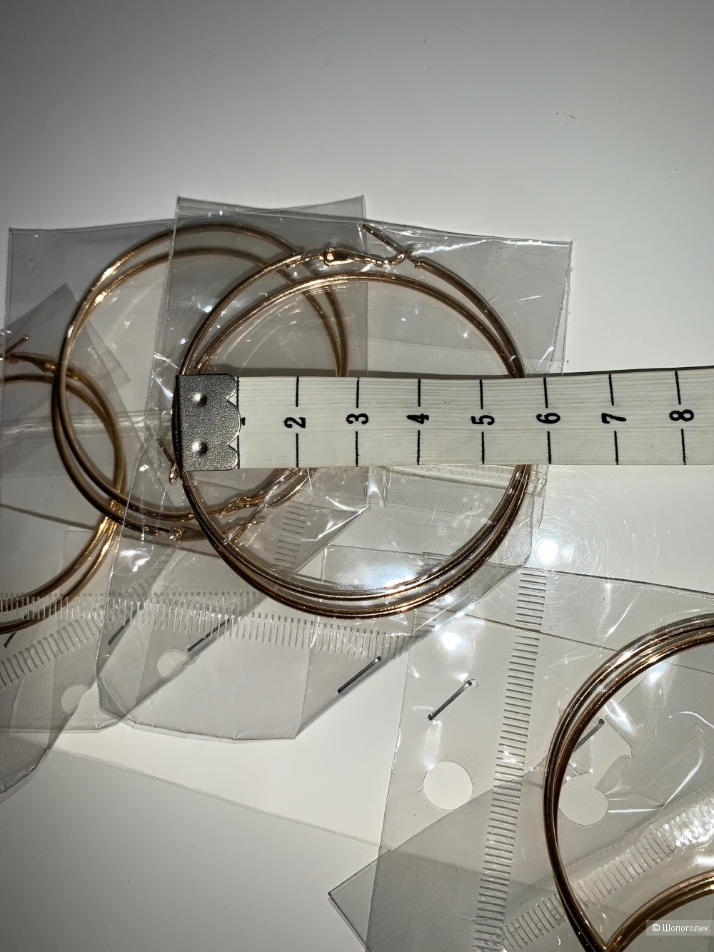 Серьги конго Shein