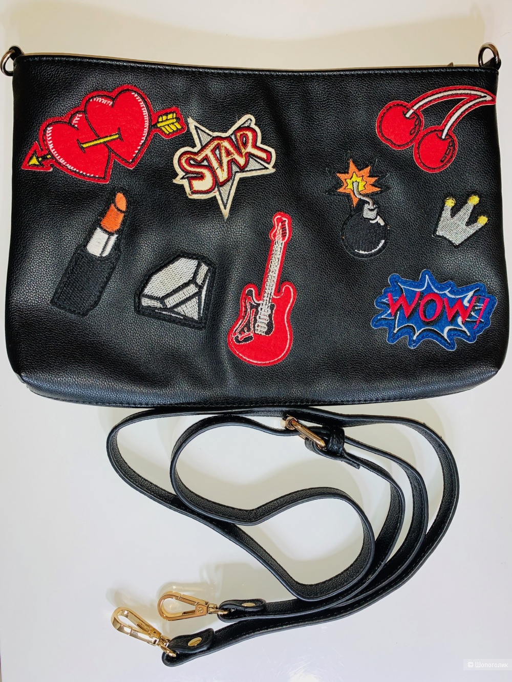 Клатч папка бренд Mohito