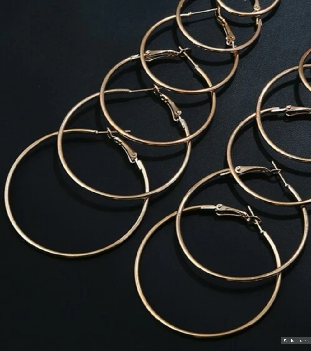 Серьги конго Shein