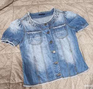 Джинсовая куртка Sisley 13-14anni( 42)