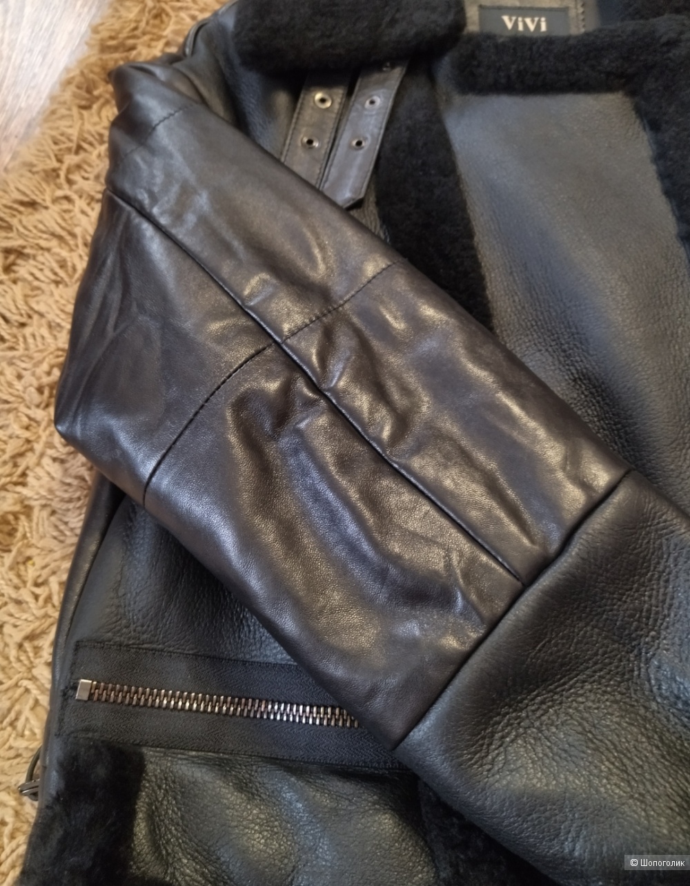Дублёнка/ пуховик Vivi oversize  (s-m)