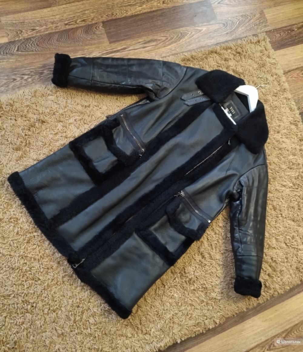 Дублёнка/ пуховик Vivi oversize  (s-m)