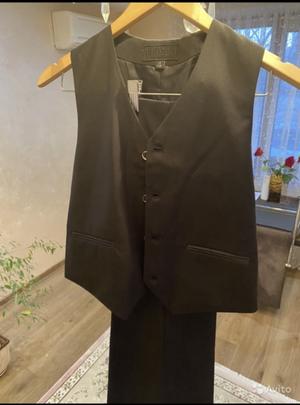 Школьные брюки + жилет Pinetti рост 158