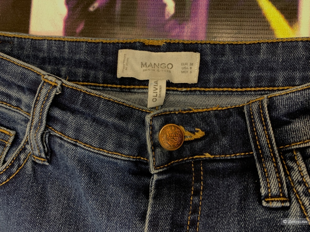 Джинсы MANGO denim olivia skinny, eur 38