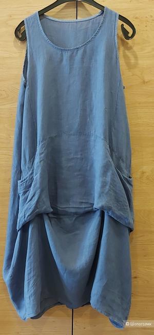 Платье-сарафан лен  no name на 44-46 -48 р