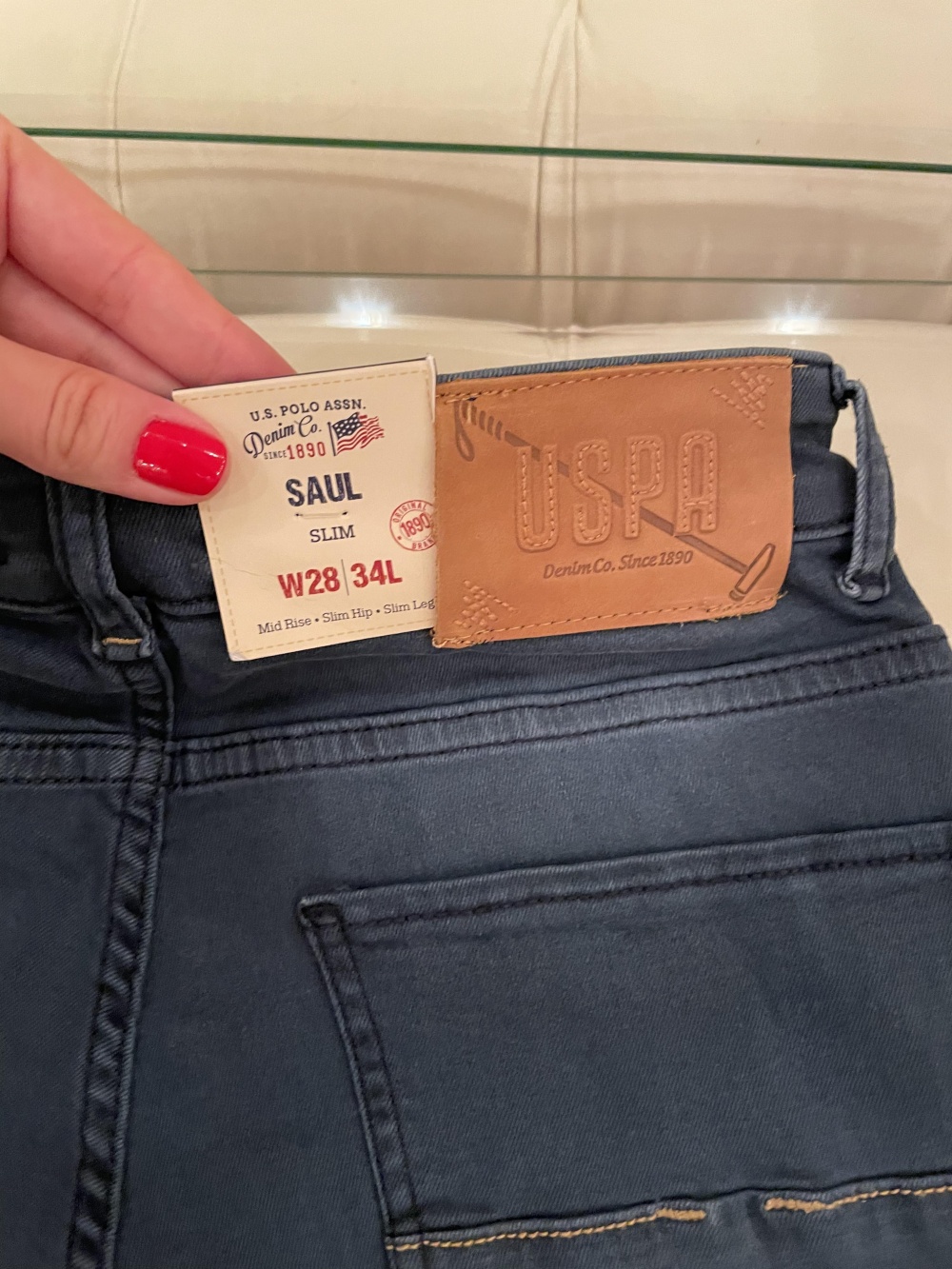 Джинсы US polo ASSN,размер 28