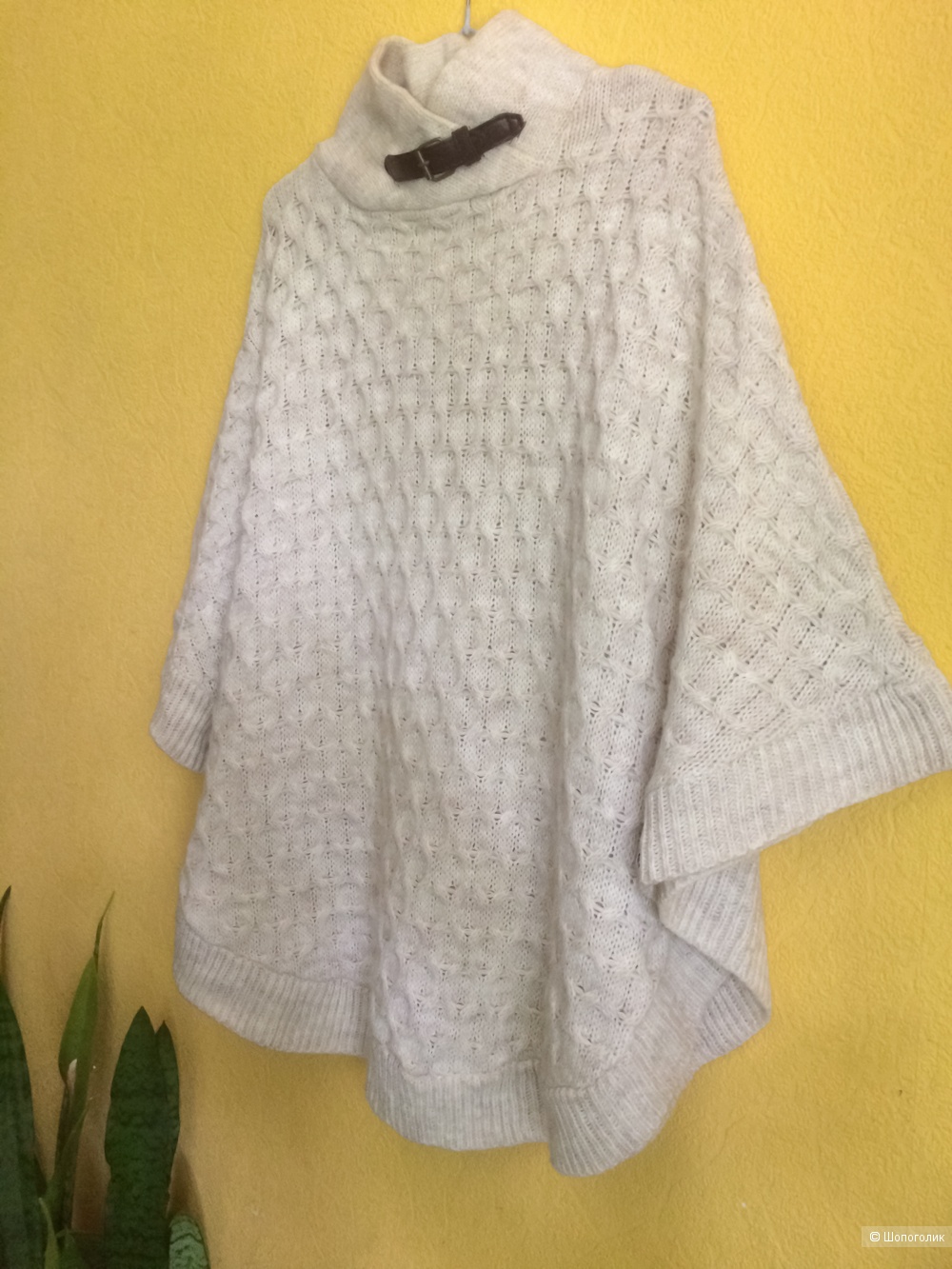 Пончо-кейп Luca Vanucci, оверсайз, s-xll