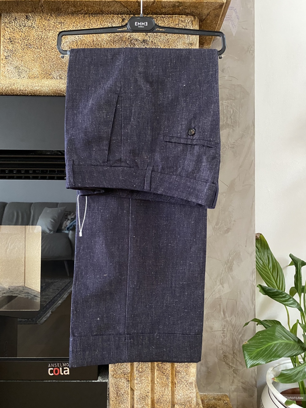 Джинсовые брюки S.Max Mara размер М