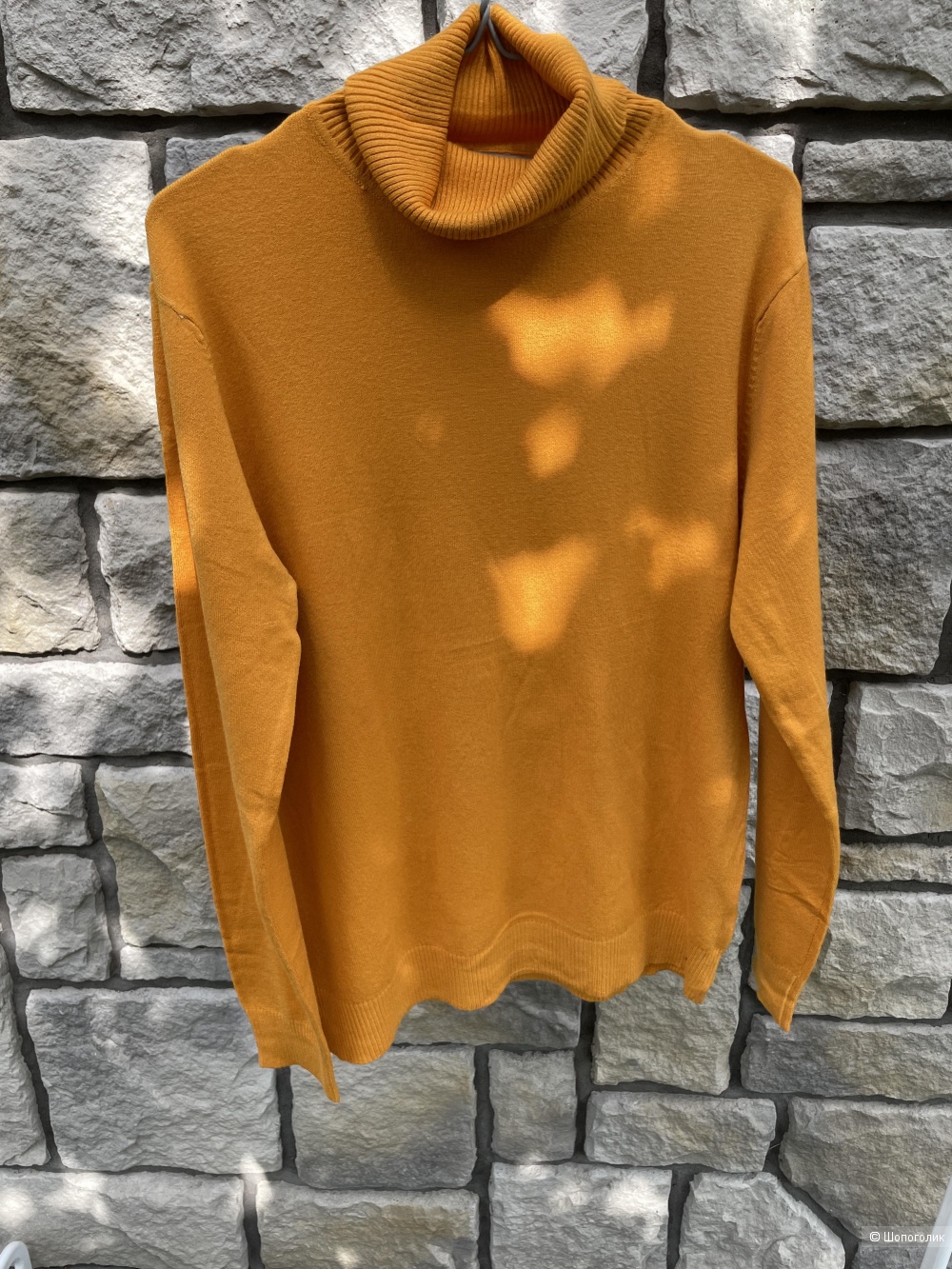 Джемпер водолазка кашемир Elena Cao marigold , 44-54