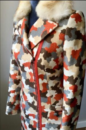 Шерстяной пуховик Ekaterina Smolina,M,L