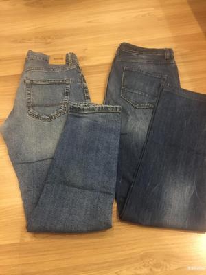 Сет джинсов Benetton  и Bershka 29, 30 размер