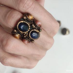 Кольцо винтажное размер 18