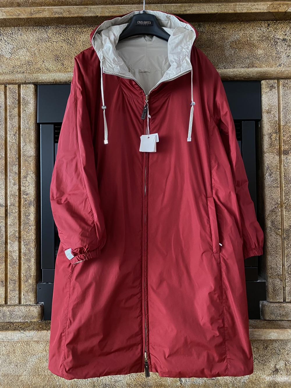 Двусторонняя парка-плащ The Cube Max Mara 44-46