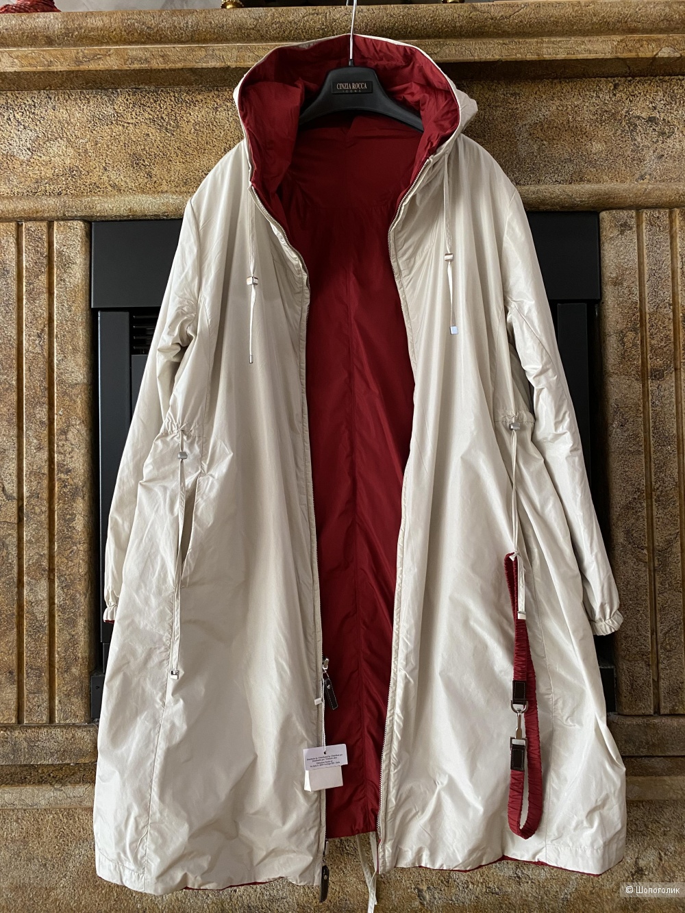 Двусторонняя парка-плащ The Cube Max Mara 44-46