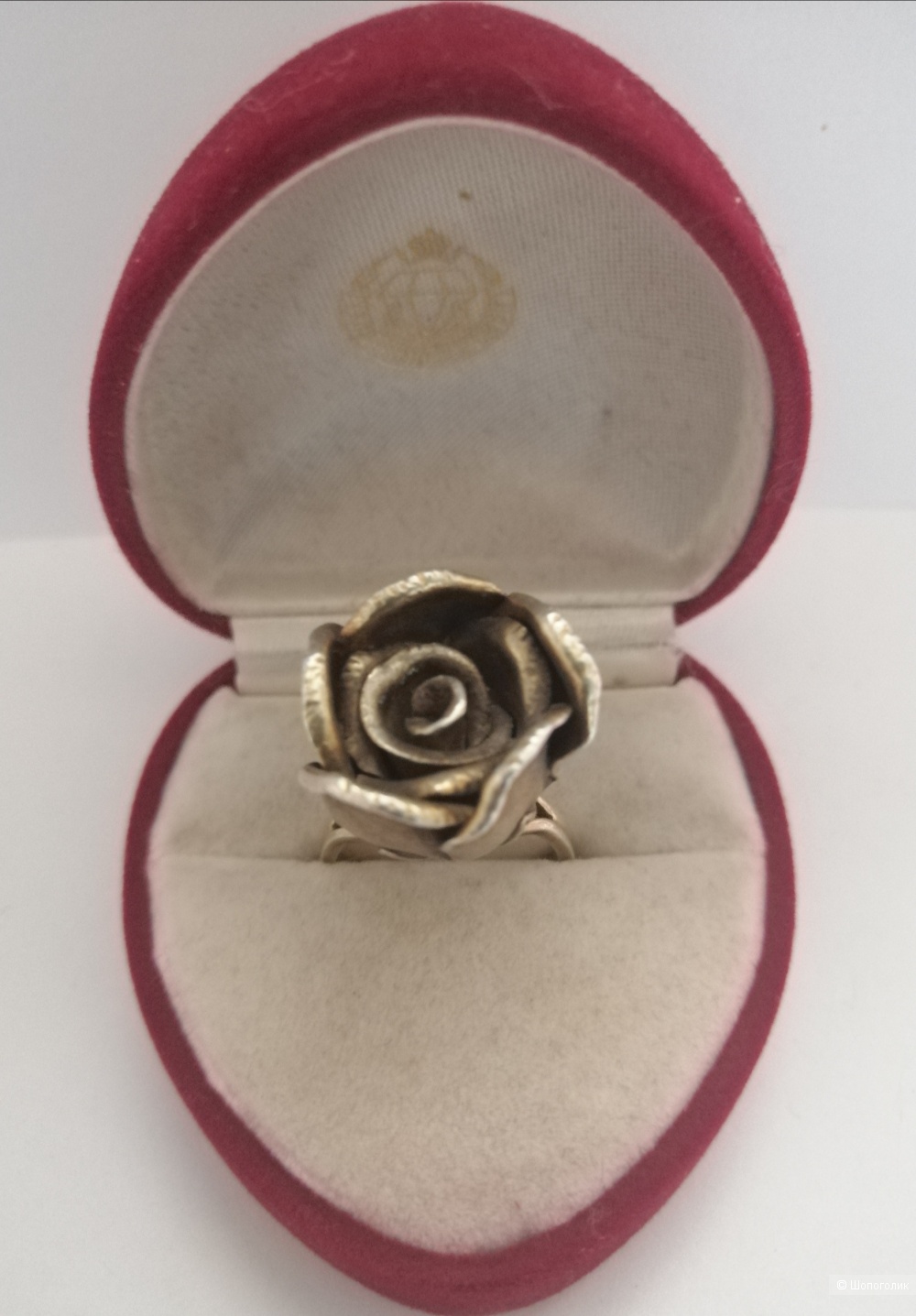 Перстень серебро 19век