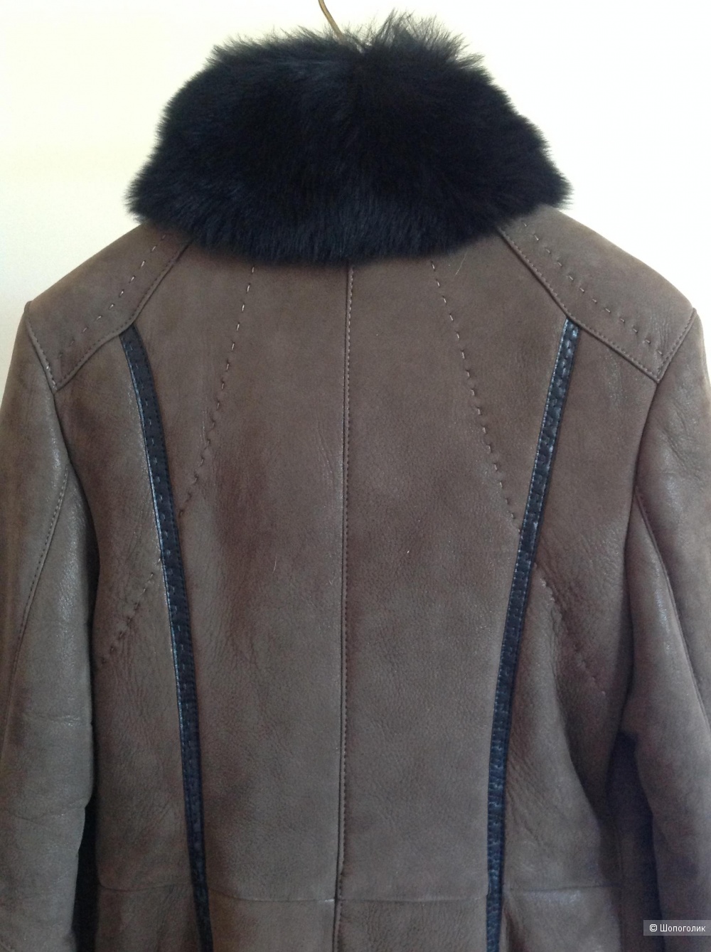 Дубленка натуральная Мелания, размер 42, на 44-46-48