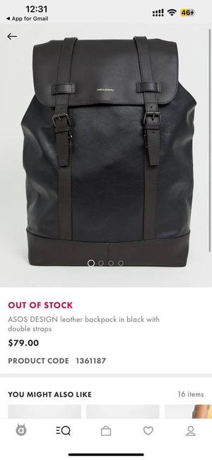 Рюкзак ASOS/UNRVLLD/SPPLY