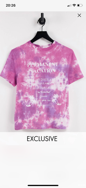 Футболка тай дай Collusion, размер S