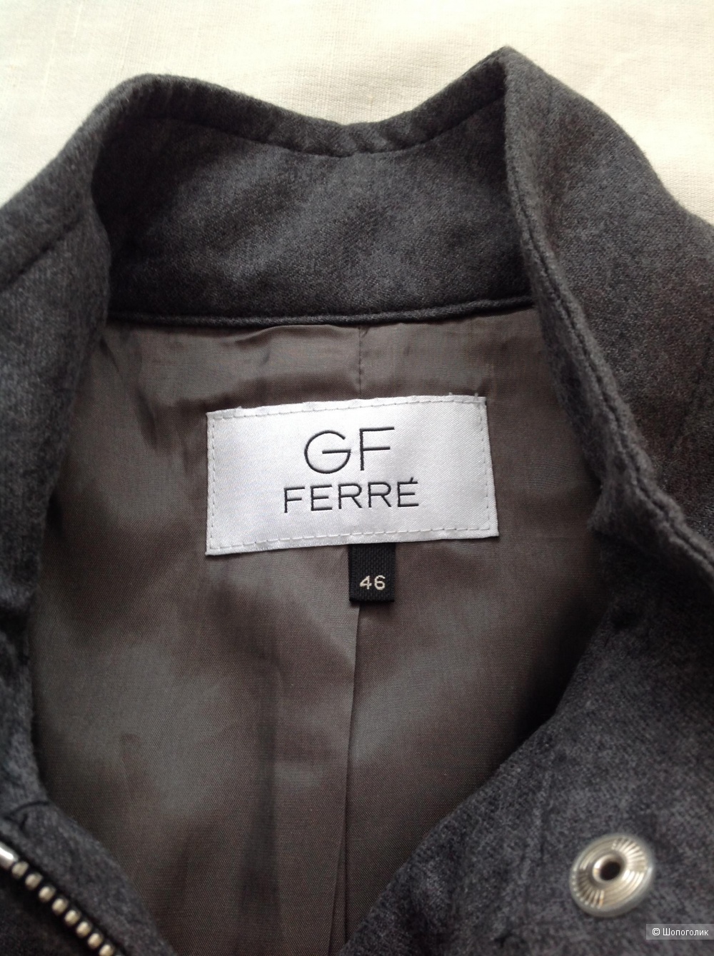 Лёгкое пальто/ куртка GF Ferre, размер 46 It, на 42-44-46