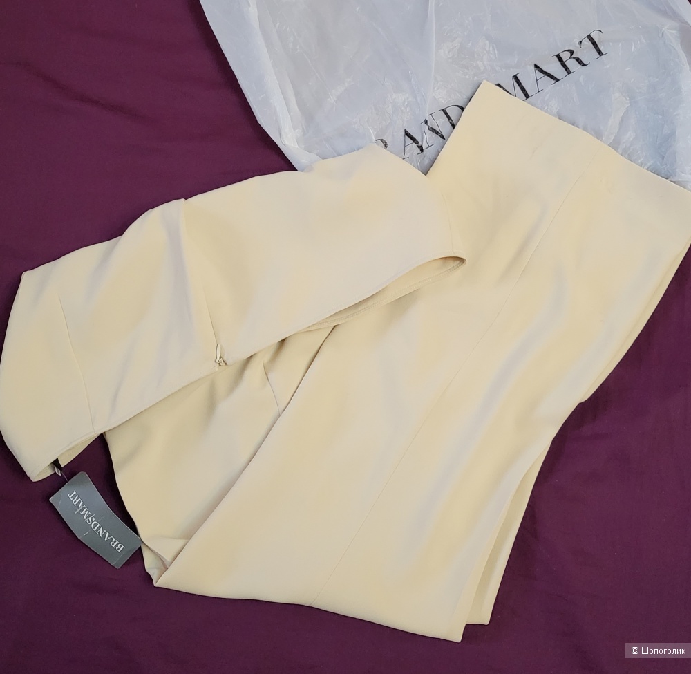 Брюки кремового цвета Marie Mero,  на 48-50