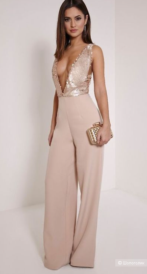 Брюки кремового цвета Marie Mero,  на 48-50