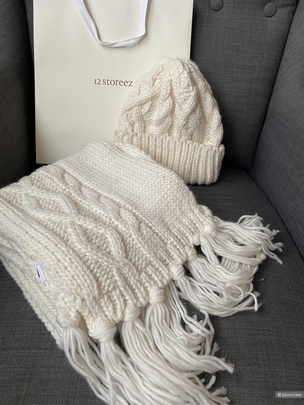 Комплект шапка шарф Gap