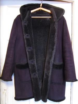 Дублёнка искусственная, No name, 54/60 размер.