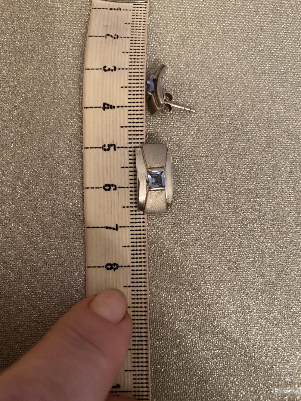 Комплект серебряный( серьги,подвеска,кольцо) 17 размер