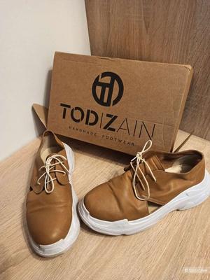 Ботинки кроссовки  tod zain 38,5