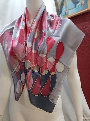 Платок каре 88*88см  100% шёлк