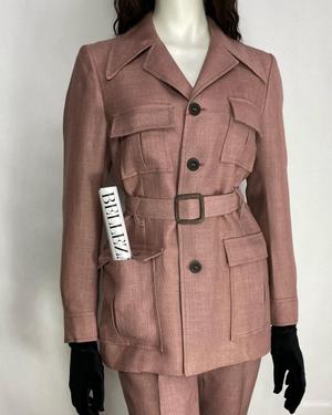 Льняной костюм Victoria Италия 48