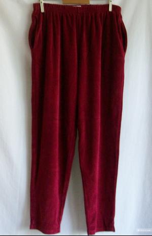 Брюки H.Röttgen велюровые спортивные брюки 54-56 размер