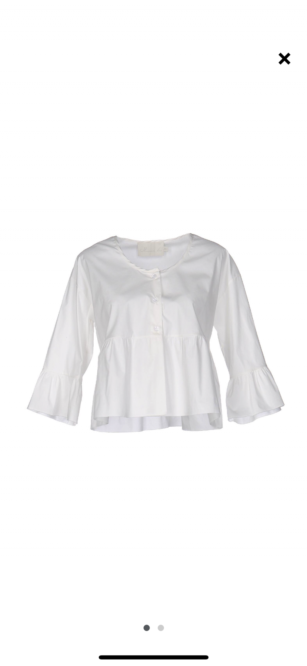 Блузка Maison Dix, размер 44