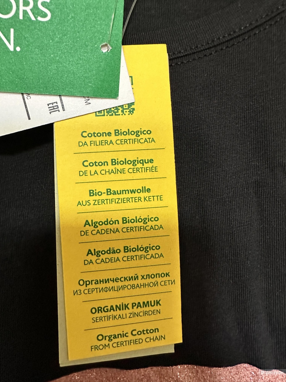 Новая  футболка Benetton 3XL/13-14лет/170см