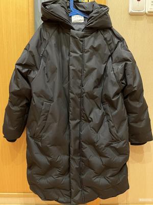 Зимнее пуховое пальто Zara 152 cm