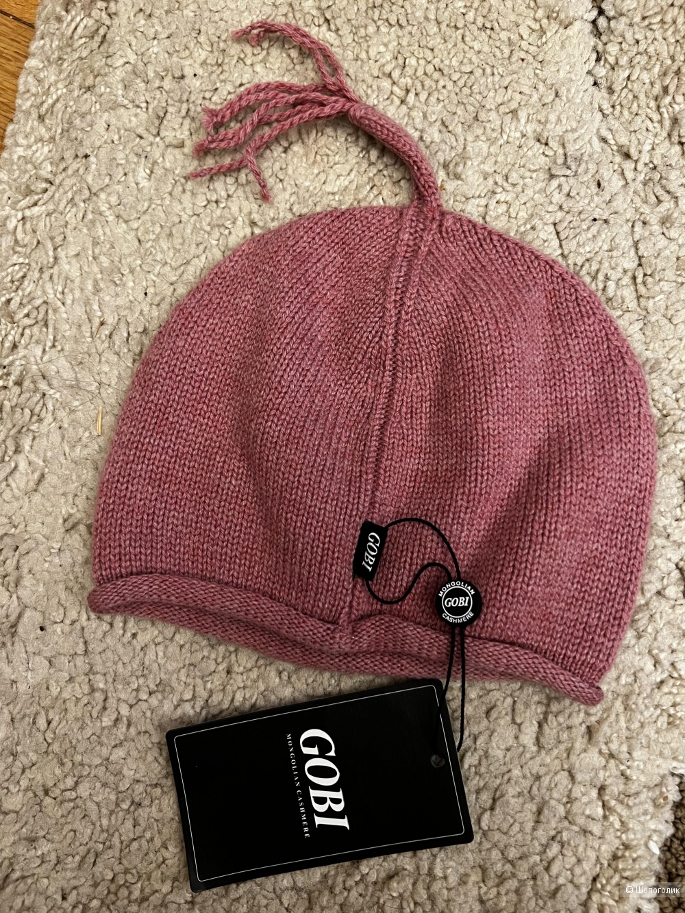 Шапочка Gobi из кашемира на малыша, 1-2 года