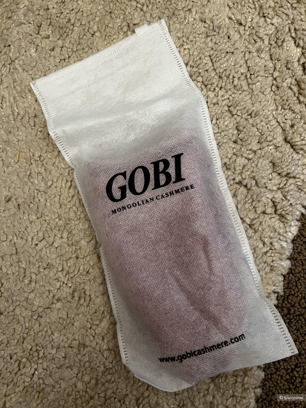 Шапочка Gobi из кашемира на малыша, 1-2 года