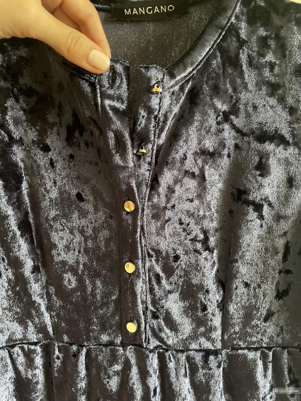 Платье итальянской марки “Mangano”, размер 38 it