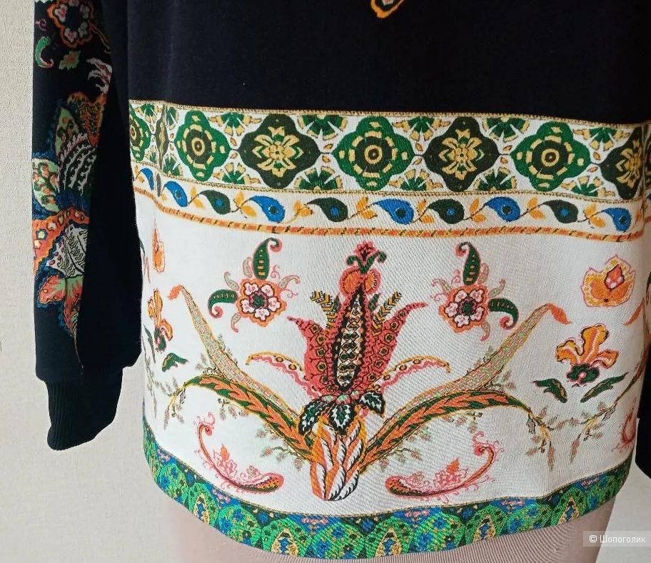 Худи из футера из 100 хлопка (ткань Италия)