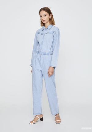 Джинсовый комбинезон Pull&bear размер M