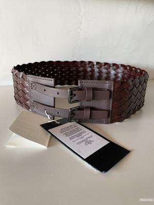 Плетеный кожаный ремень Max Mara Weekend S