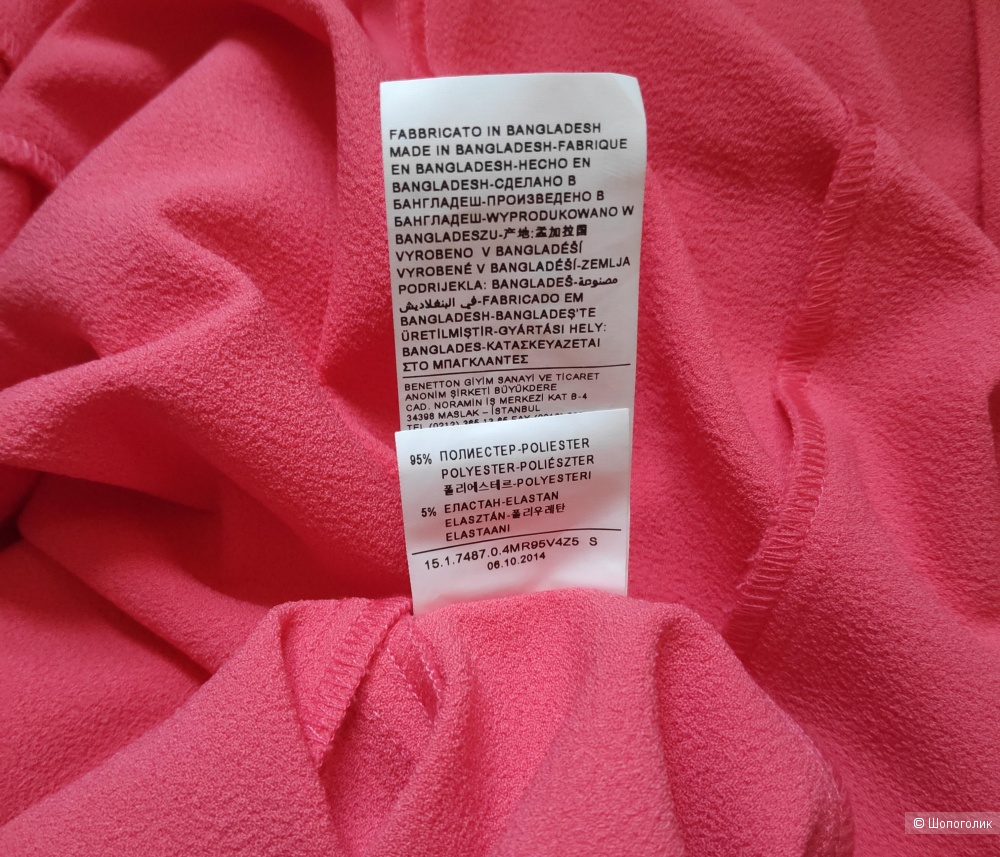 Платье BENETTON. Размер S.