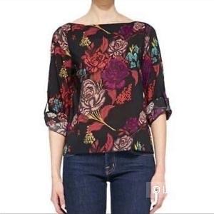 Шелковый топ Alice+Olivia, размер L