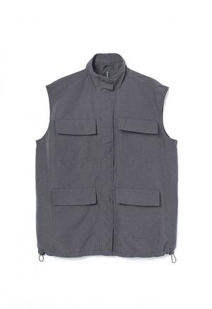 Жилет H&M +Utility, темно-серый M L