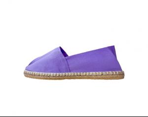 Эспадрильи из хлопка, лавандовые, Франция, 37- 39